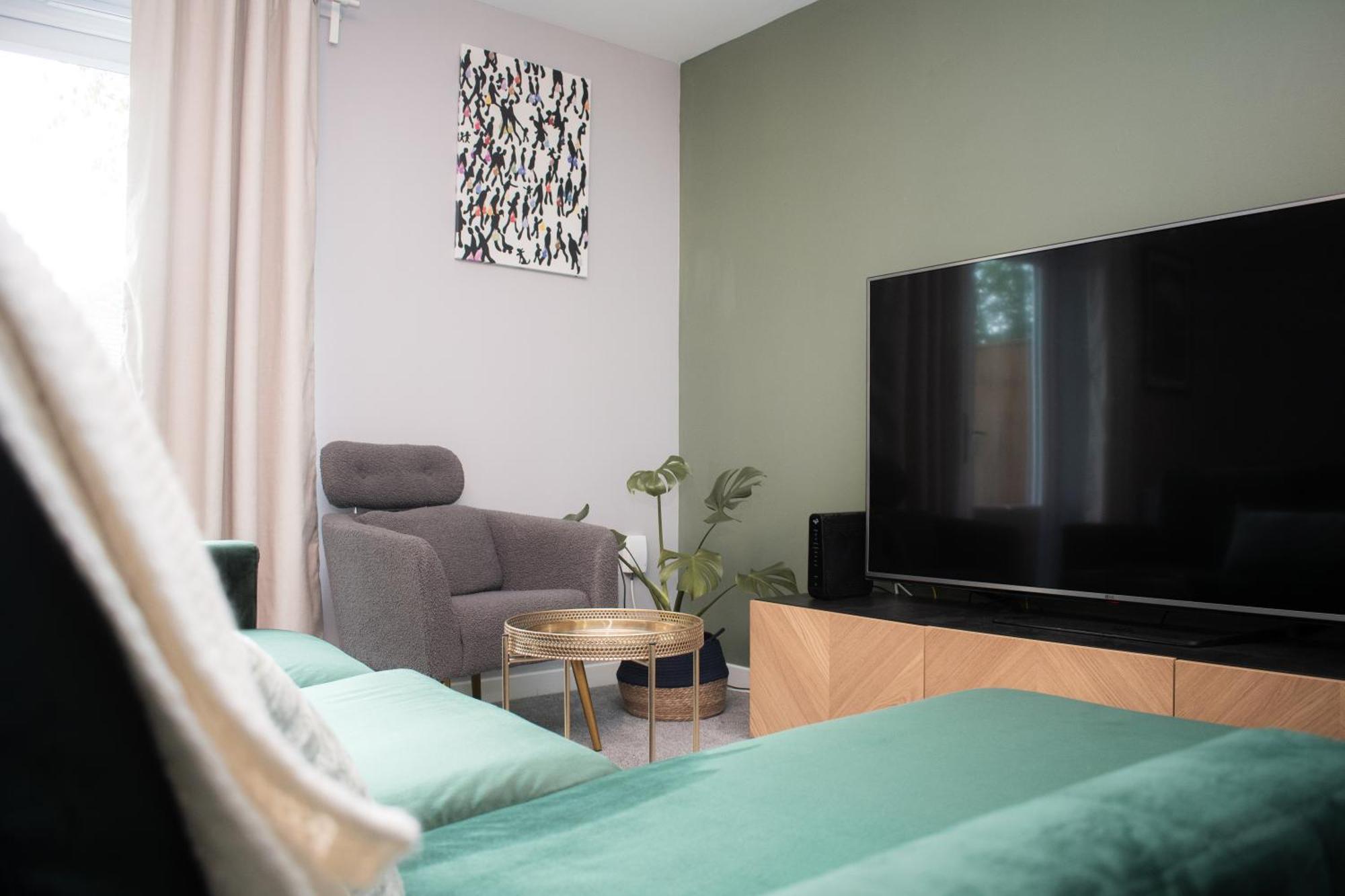 뉴캐슬어폰타인 Comfy Modern 3Br Semi Detached 400Mb Wifi Free Double Parking 빌라 외부 사진